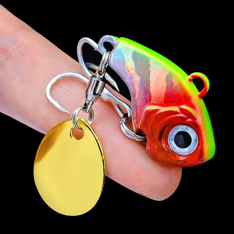 Umpan pancing fishing lure metal vib vibration dengan spinner 5 gram 10 gram