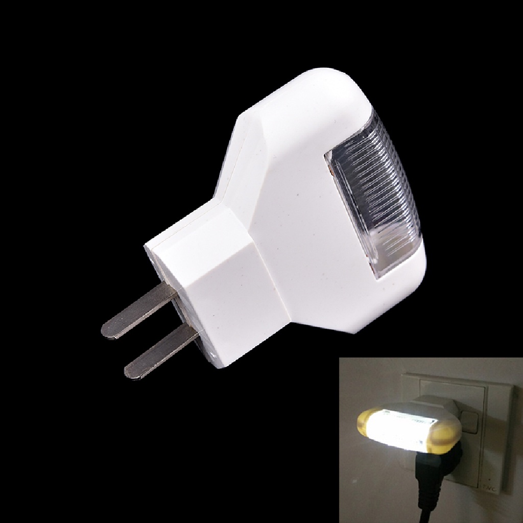 Lampu Malam Led Plug-In The Power Warna Putih Untuk Samping Tempat Tidur