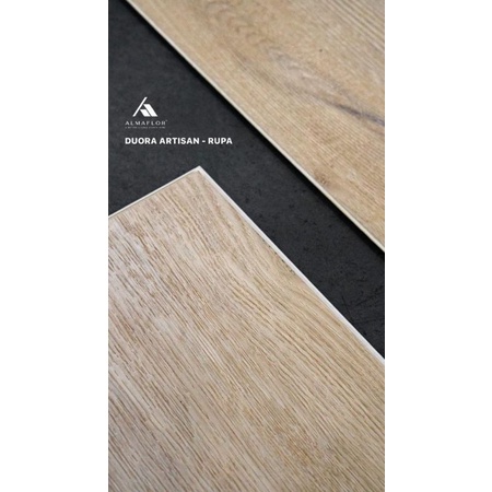 SPC sistem klik Almaflor Duora Artisan lantai apartemen tebal 5,5mm/m²