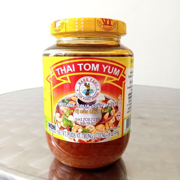 

Spesial - Impor Thailand Nang Fah Thai Tom Yum Paste 454 G Bumbu Instan Tomyum