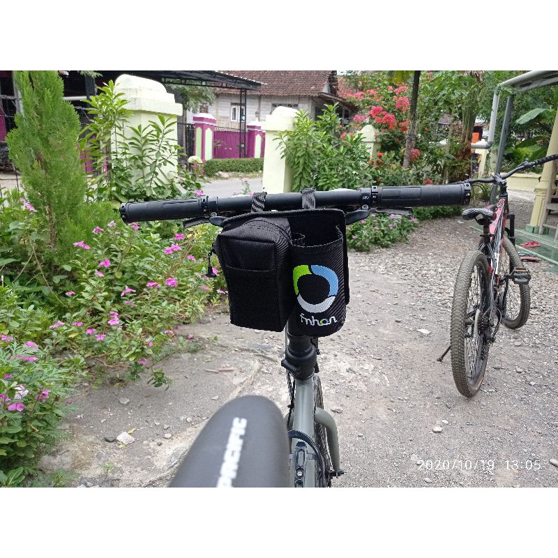 Tas Stang Sepeda Lipat & Minion/Tas keranjang Stang Sepeda Lipat & Minion