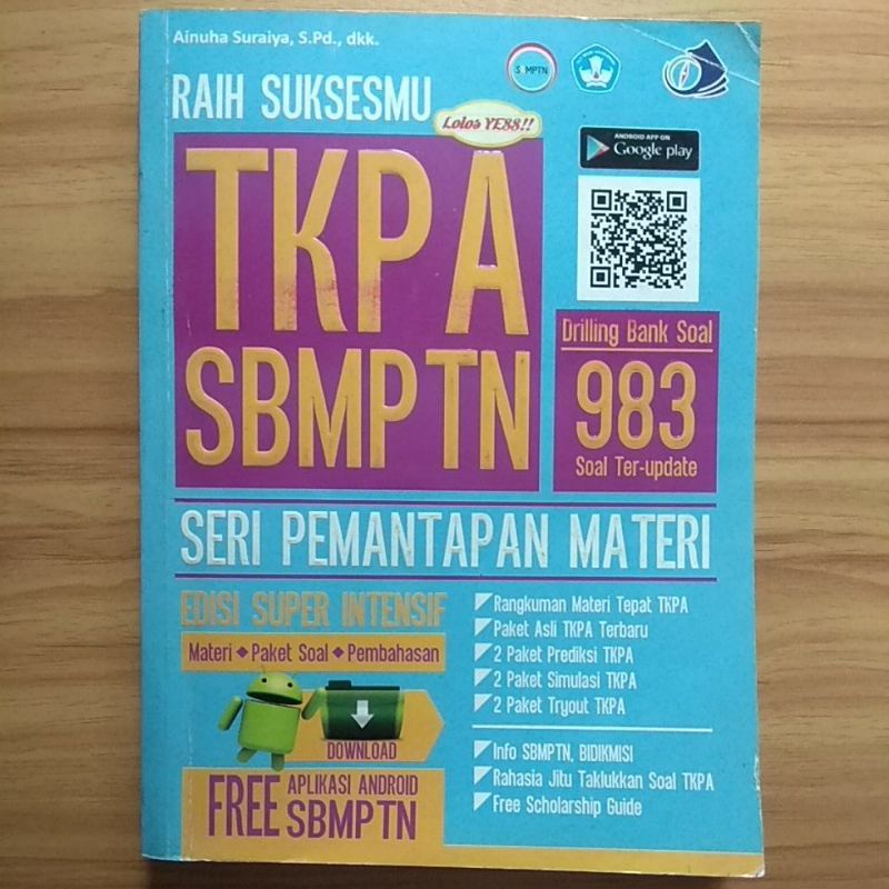 [PRELOVED/BEKAS] BUKU TKPA SBMPTN