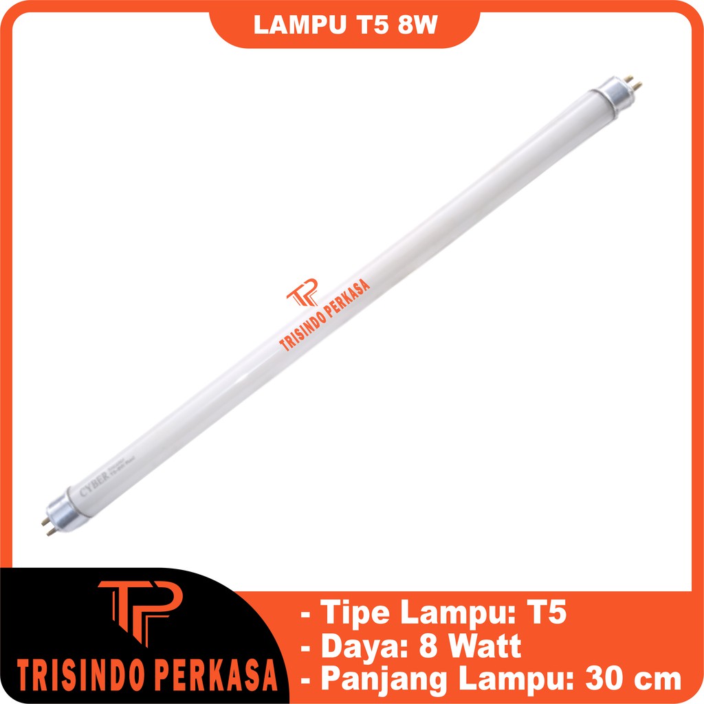 Isi / Refill Lampu T5 8 Watt 8w 8watt lampu neon TL