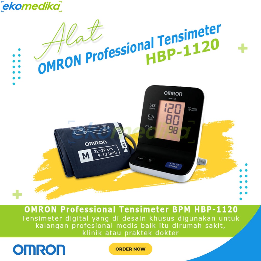 OMRON Professional Tensimeter BPM HBP 1120 / OMRON HBP-1120 Alat Ukur Tekanan Darah