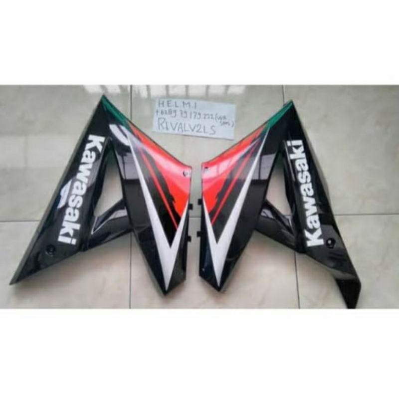 fairing bawah ninja rr new carbon kevlar