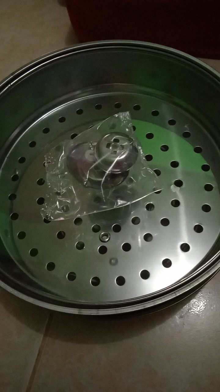 [ Cod ] Panci Steamer Stainless 2 Tingkat Kukusan Stainless Steel 28cm  / Panci Kukus 28cm