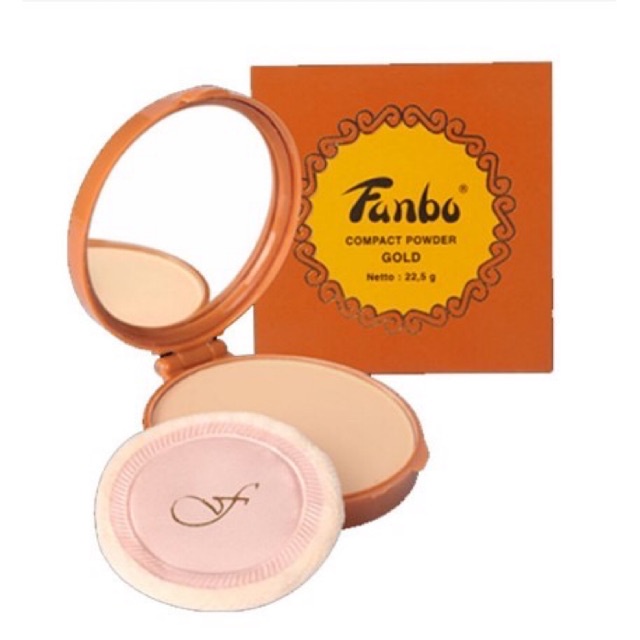 FANBO POWDER PANCAKE GOLD SERIES - FANBO BEDAK PADAT BPOM