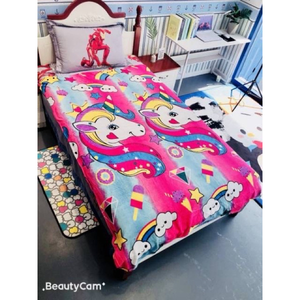 Selimut Bulu Karakter  Size 140x200Termurah Motif Terbaru