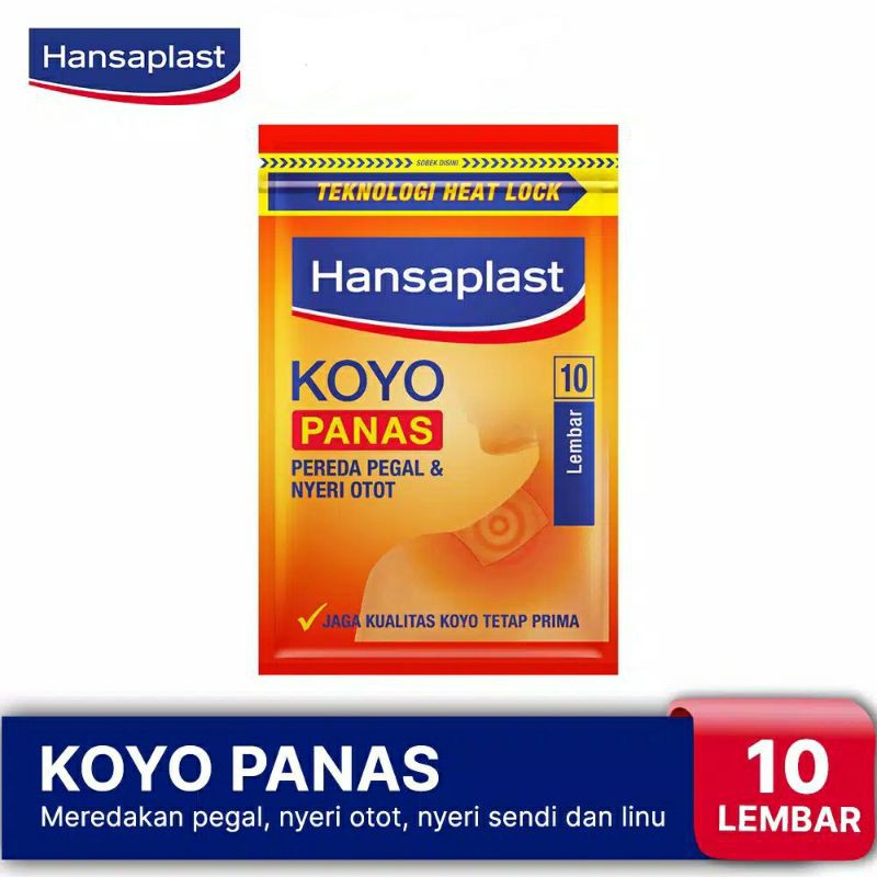 Koyo hansaplast panas isi 10 pcs