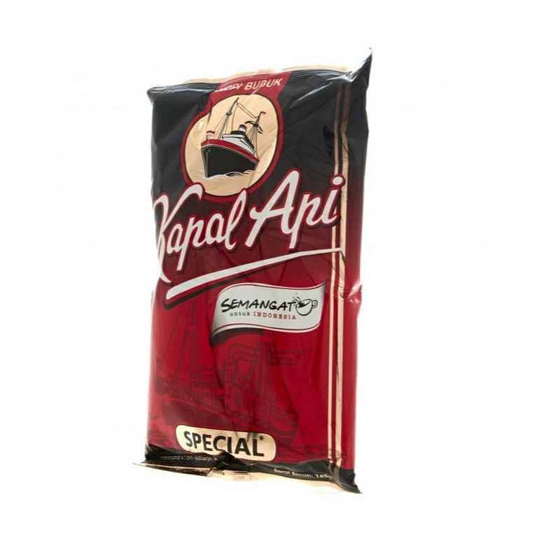 Kopi Kapal Api tanpa gula 160gr