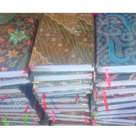 alQuran makna besar sampul polos, batik, poket, SBM kuning