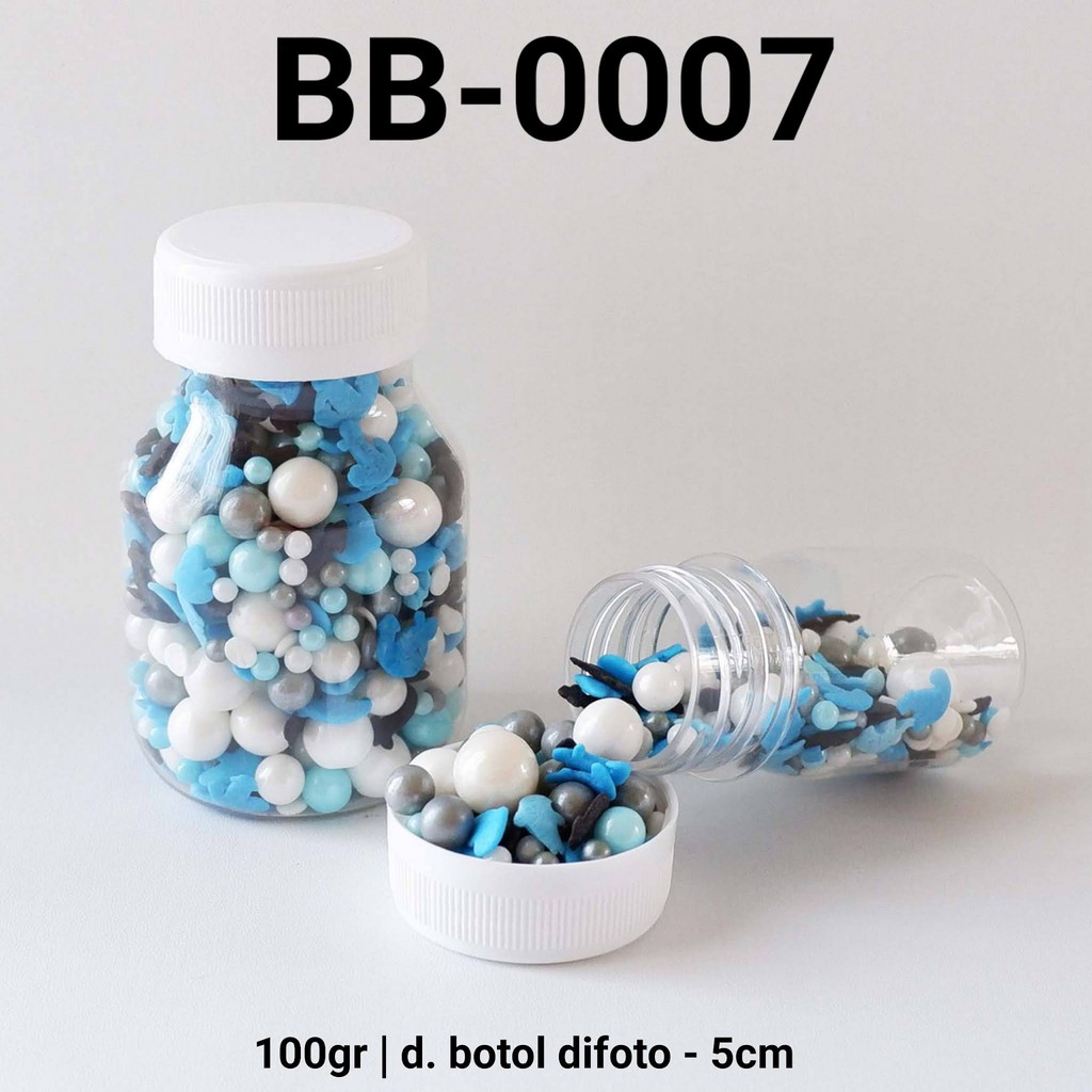 

BB-0007 Sprinkles sprinkle sprinkel 100gr 100gram mutiara jangkar biru yamama baking grosir murah sprinkles cake dekorasi mutiara trimit decoration story sprinklestory sprinklesstory sprinkle story yamama baking