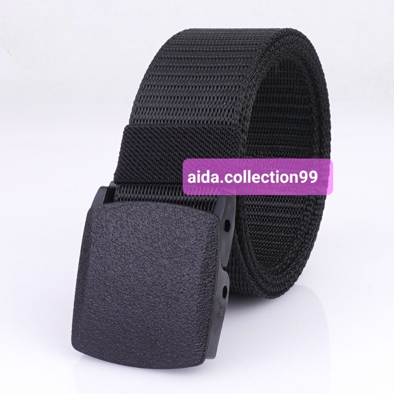 IKAT PINGGANG PRIA CANVAS TACTICAL MILITARY BELT/SABUK PRIA/GESPER PRIA/REALPICTPANJANG 120cm