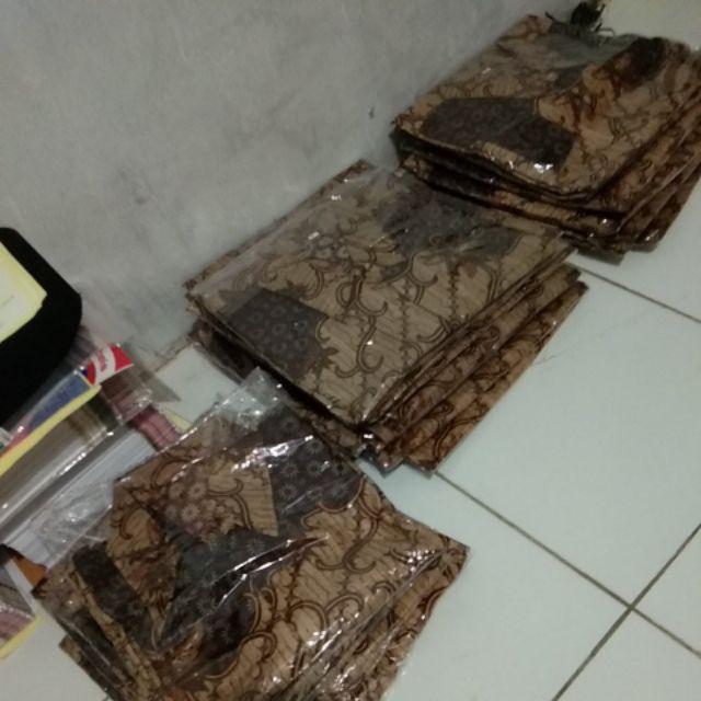 New Kemeja Batik Pria Lengan Panjang Motif Ayam M L Xl Xxl