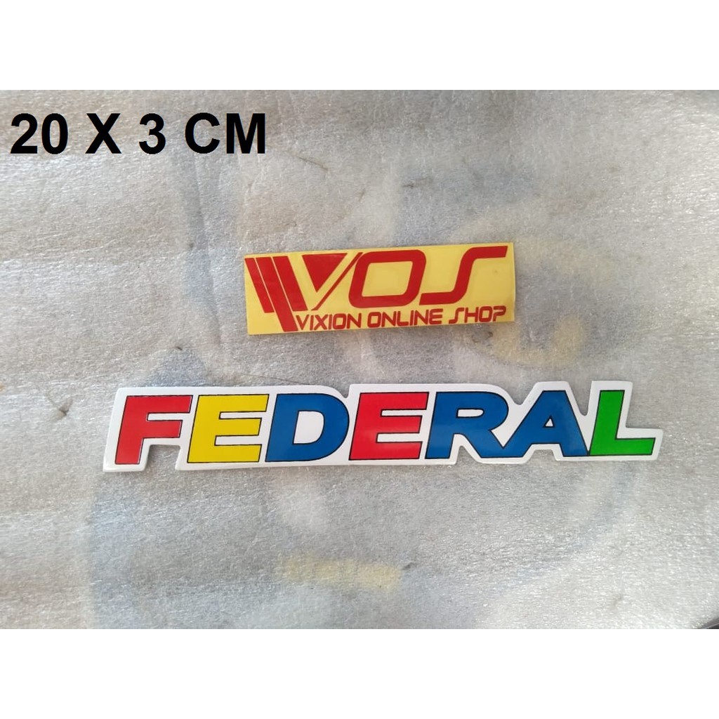 

STIKER UNIK FEDERAL WARNA