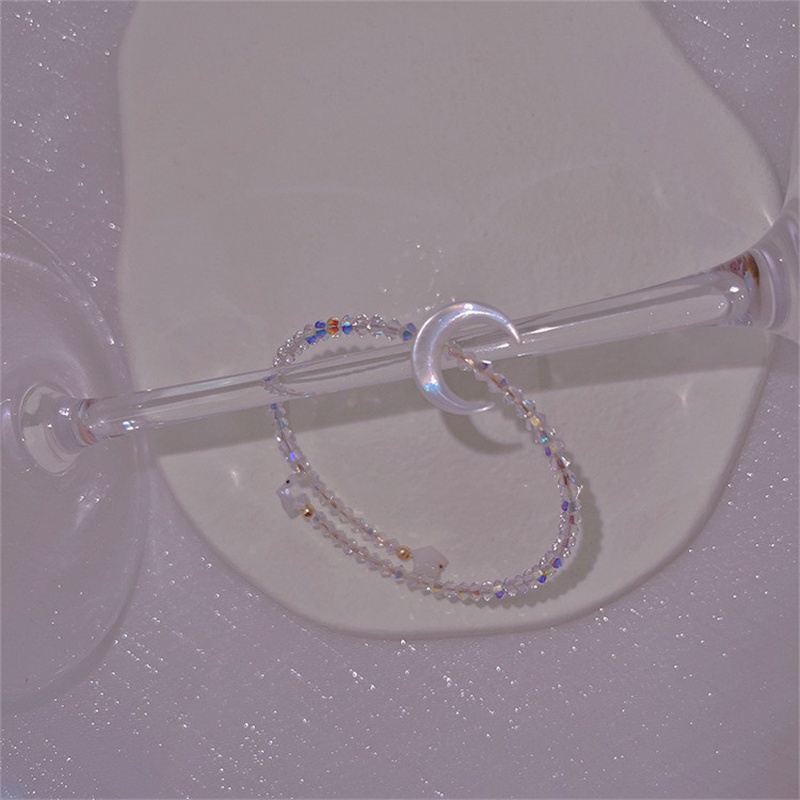 Butterfly Gelang Manik-Manik Kristal Bentuk Kupu-Kupu Fortune Untuk Wanita