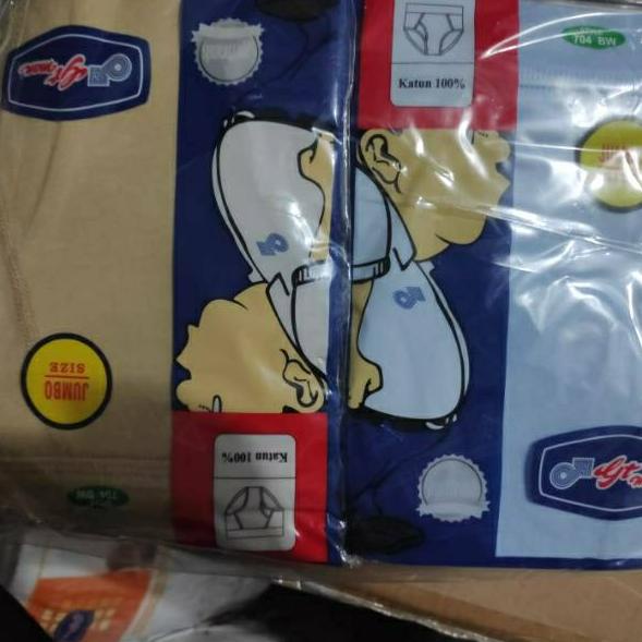 Special - CELANA DALAM GT MAN JUMBO SIZE WARNA DAN PUTIH , CD GT MAN UKURAN BESAR / CD  GT MAN JUMBO
