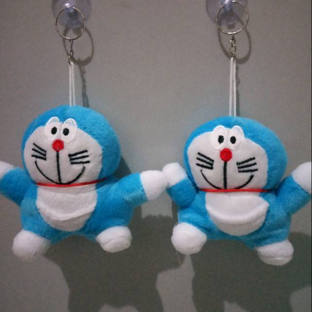 Boneka sni gantungan tempel kaca