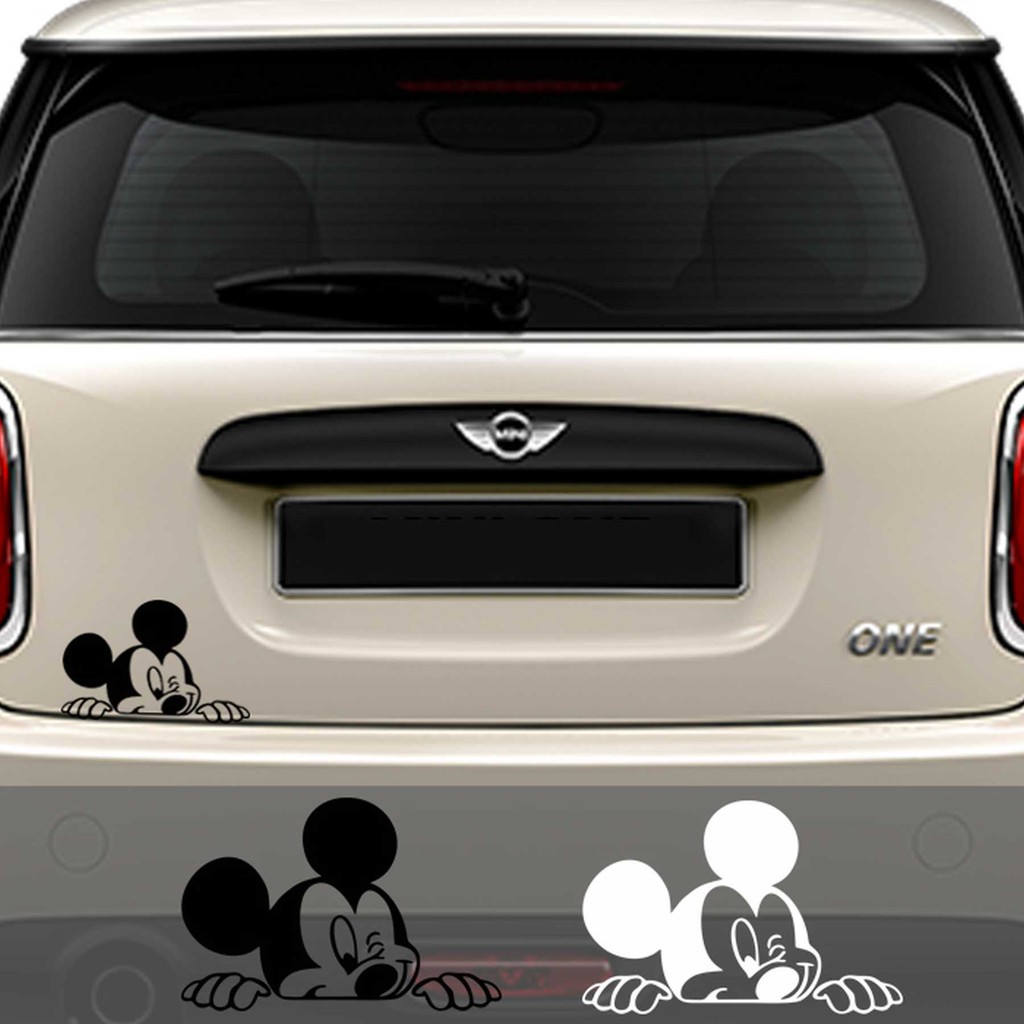 Stiker Mobil Peeking Monster Big 30 Ngintip Decal Cutting Sticker