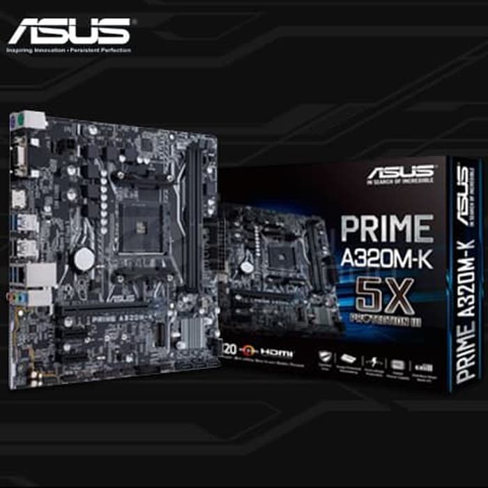 Motherboard ASUS PRIME A320M-K (AM4, A320, DDR4)