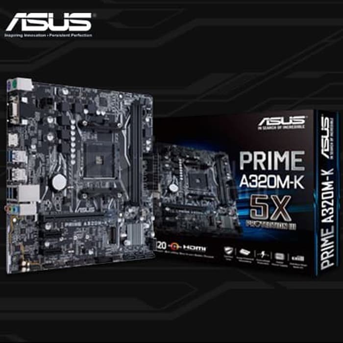 Motherboard ASUS PRIME A320M-K (AM4, A320, DDR4)