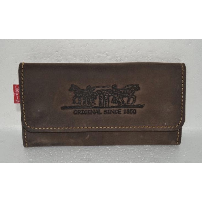 Dompet Levis panjang Kulit Asli