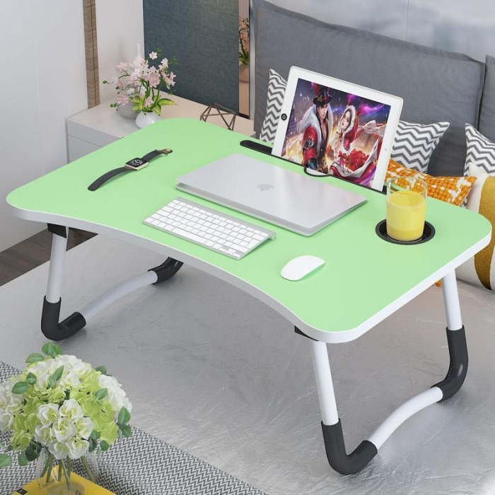 KOMPUTER & LAPTOP AKSESORIS KOMPUTER & LAPTOP MEJA LAPTOP AC 1296 MEJA LIPAT PORTABLE MEJA BELAJAR S