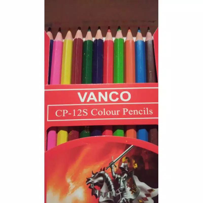 Joyko Pensil Warna Panjang Pendek-3