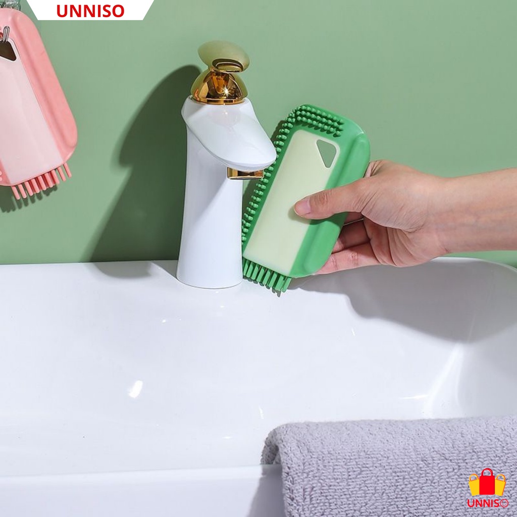 UNNISO - Wiper Silicone Pembersih Kaca Wastafel Kamar Mandi WC1