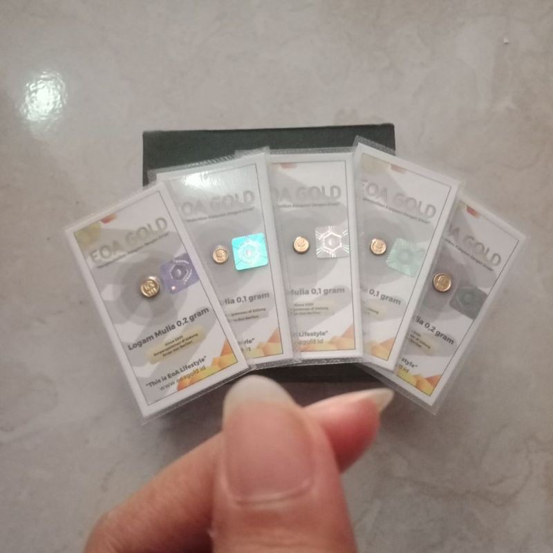 EOA GOLD 0,1 logam mulia
