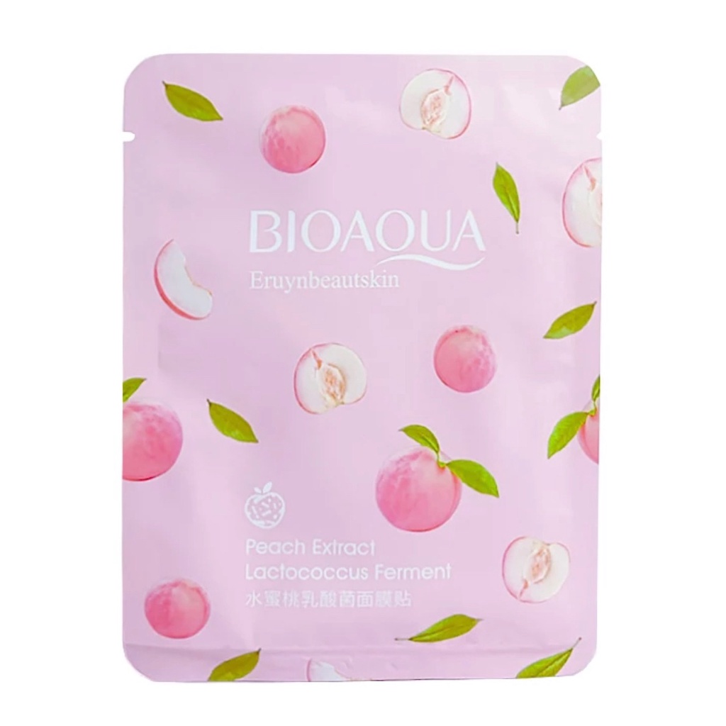 Bioaqua Peach Facial Mask 25gr / Natural Skincare Sheet Mask