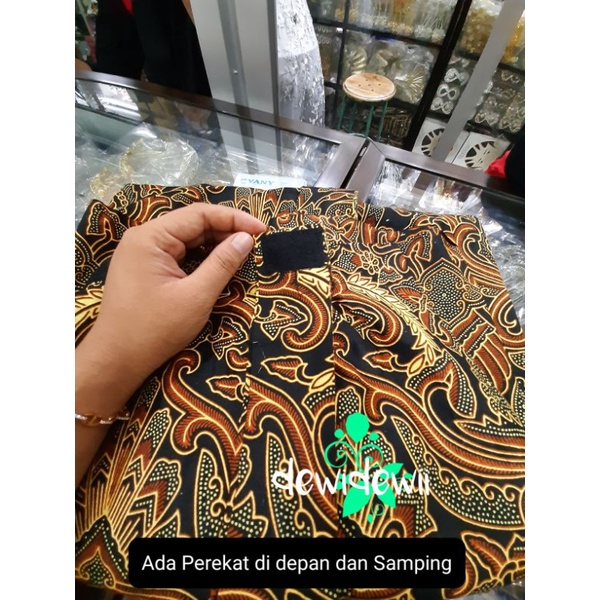 [1Set] Jarik Instan + Selendang, Motif Batik Lengkap