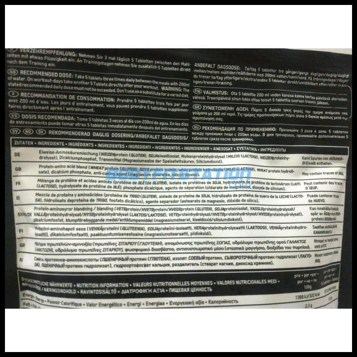 S9Lc Germanforge Professional Amino 500 Tablets / Forge German Tablet Tabs Okdm