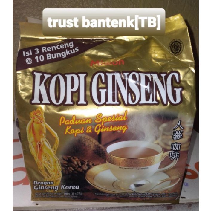 

[ PAKET COFFEE ] KOPI GINGSENG MIWON MURAH