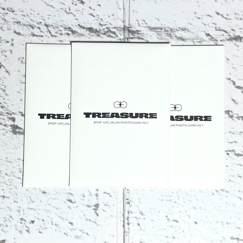 TREASURE Jikjin Pop Up Offline Store Photocard Set Merch MD Photo card PC Sealed Fullset