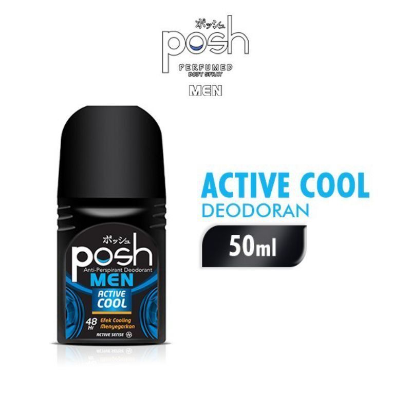 Posh Anti-Perspirant Deodorant/POSH ROLL ON WHITENING 50ML/POSH MEN 50ML