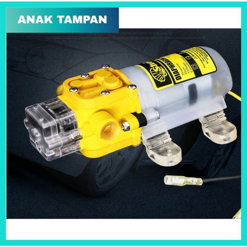 Pompa Air Dinamo Shell Sprayer Elektrik DC 12 V Water Pump 100 PSI