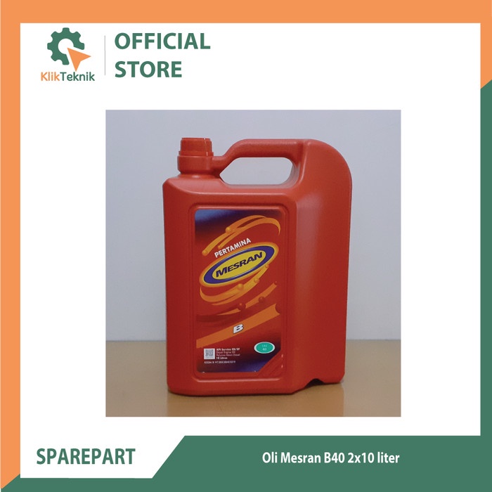 Oli Mesran B40 2x10 liter