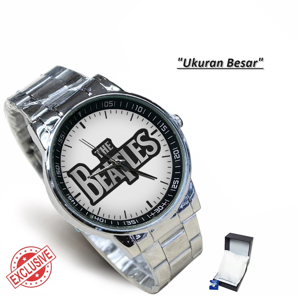 Jam Tangan Rantai Couple The Beatles Legend