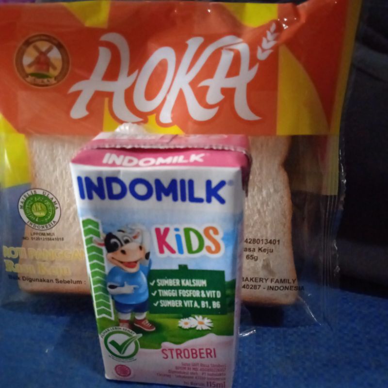

Aoka+susu indomilk(PAKETHEMAT)