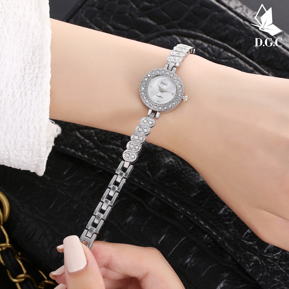 COD✅ Jam Tangan Quartz Analog Alloy Mini untuk Wanita Hadiah Casual Fashion Import W232