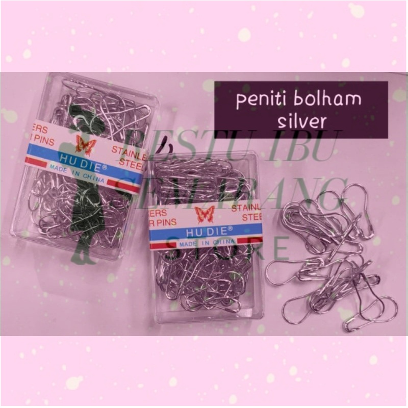 BOHLAM / Peniti Bohlam / BANYAK WARNA / PENITI-BOHLAM-MIKA