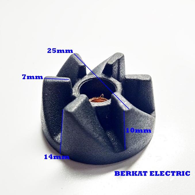 ~~~~~] GIGI KARET BLENDER LUBANG DRAT BESAR NATIONAL/SANEX/GMC/UPPER MOUNTING