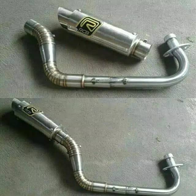 Knalpot racing RCB all mio sporty, beat ,vario 125,scoopy ,nmax ,aerox ,fino 125 dll