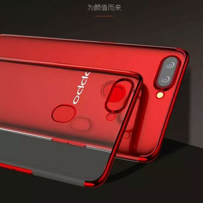 Ready Oppo F9 Shining Chrome Neon Case Neon Slim Chrome Oppo F9 Pro