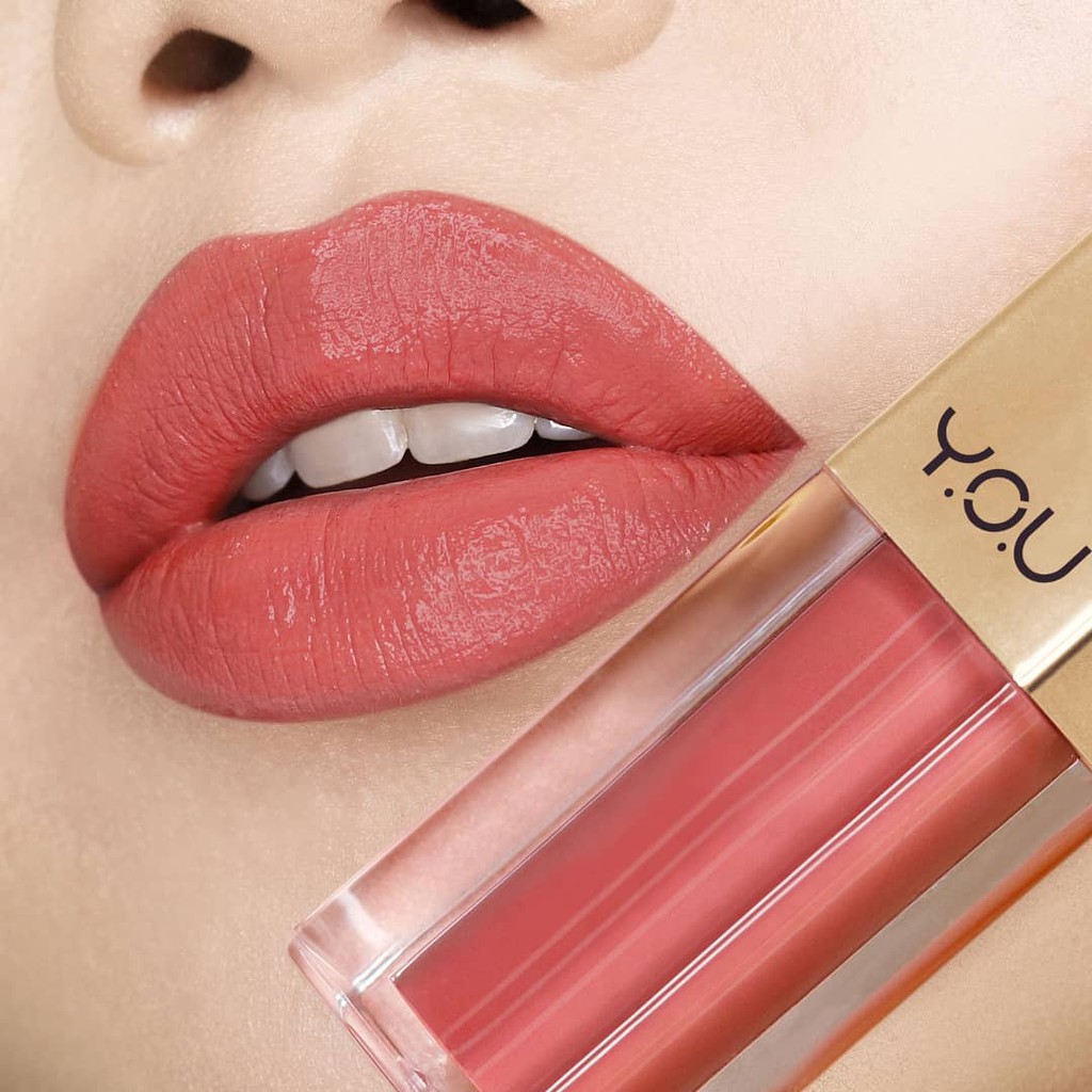 YOU The Gold One Rouge Velvet Matte Lip Cream / Y.O.U