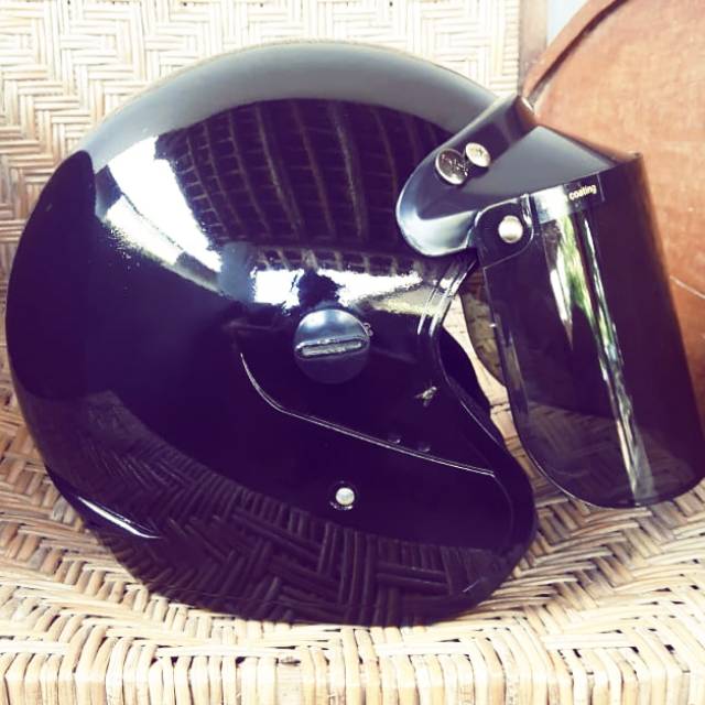 Paket kaca flat helm honda Plus kancing  || Kaca helm scoopy || COD