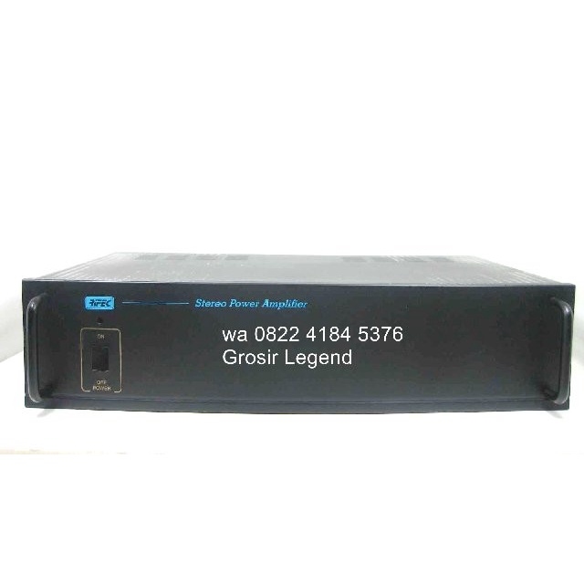 BOX POWER AMPLIFIER KOSONGAN BESI HITAM RIFEC