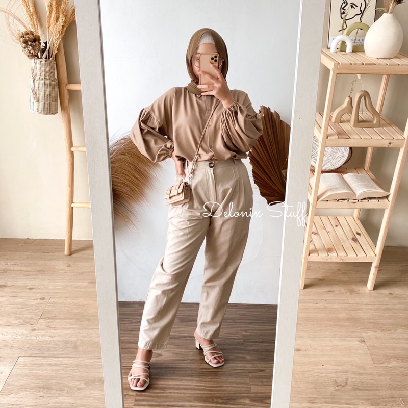 Faura linen pants