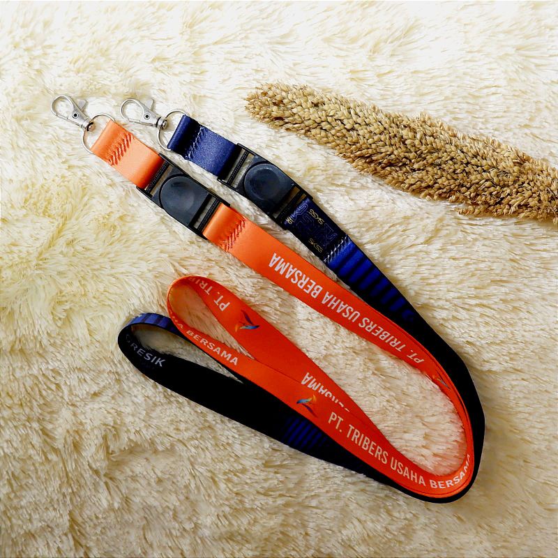 

Lanyard Tali ID Card Tali Gantungan HP Custom Full Printing Full Colour Cetak 2 Sisi